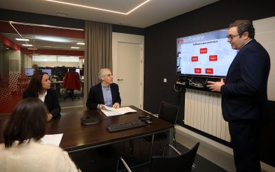 Conde apunta que a colaboración de Imatia no Polo Aeroespacial fai visible o valor engadido co que conta Galicia a través da innovación e o talento