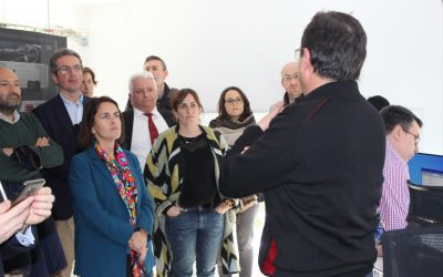 Conde anuncia un investimento de cinco millóns de euros para dotar o Polo Aeroespacial de Galicia dun simulador de xestión do tráfico aéreo