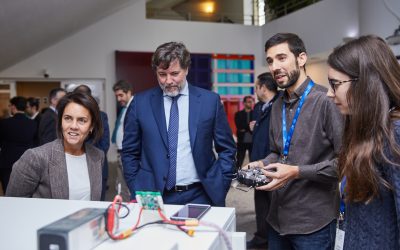 La Xunta refuerza la apuesta por el sector aeroespacial con una Unidad Mixta de Investigación especializada en la gestión del espacio aéreo de vehículos no tripulados.