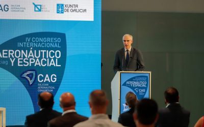 Conde avanza que diez candidaturas optan a ser socios estratégicos de la Xunta en el Polo Aeroespacial de Galicia durante los próximos cinco años