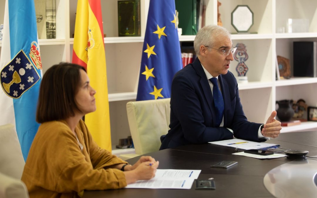 La Xunta evalúa con el Gobierno a oportunidad de los fondos europeos para consolidar el Polo Aeroespacial de Galicia