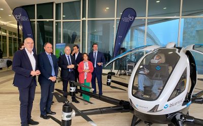 La Xunta destaca que las demostraciones de vuelo del proyecto europeo AMU-LED avalan el posicionamiento de Galicia en la vanguardia de la movilidad aérea inteligente