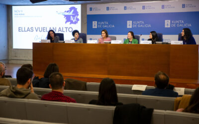 La Xunta y la asociación Ellas Vuelan Alto suman fuerzas para visibilizar el talento femenino en el sector aeroespacial gallego