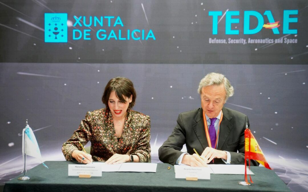 La Xunta firma un acuerdo de colaboración con la Asociación Española de Empresas Tecnológicas de Defensa, Seguridad, Aeronáutica y Espacio para impulsar el crecimiento del sector en Galicia